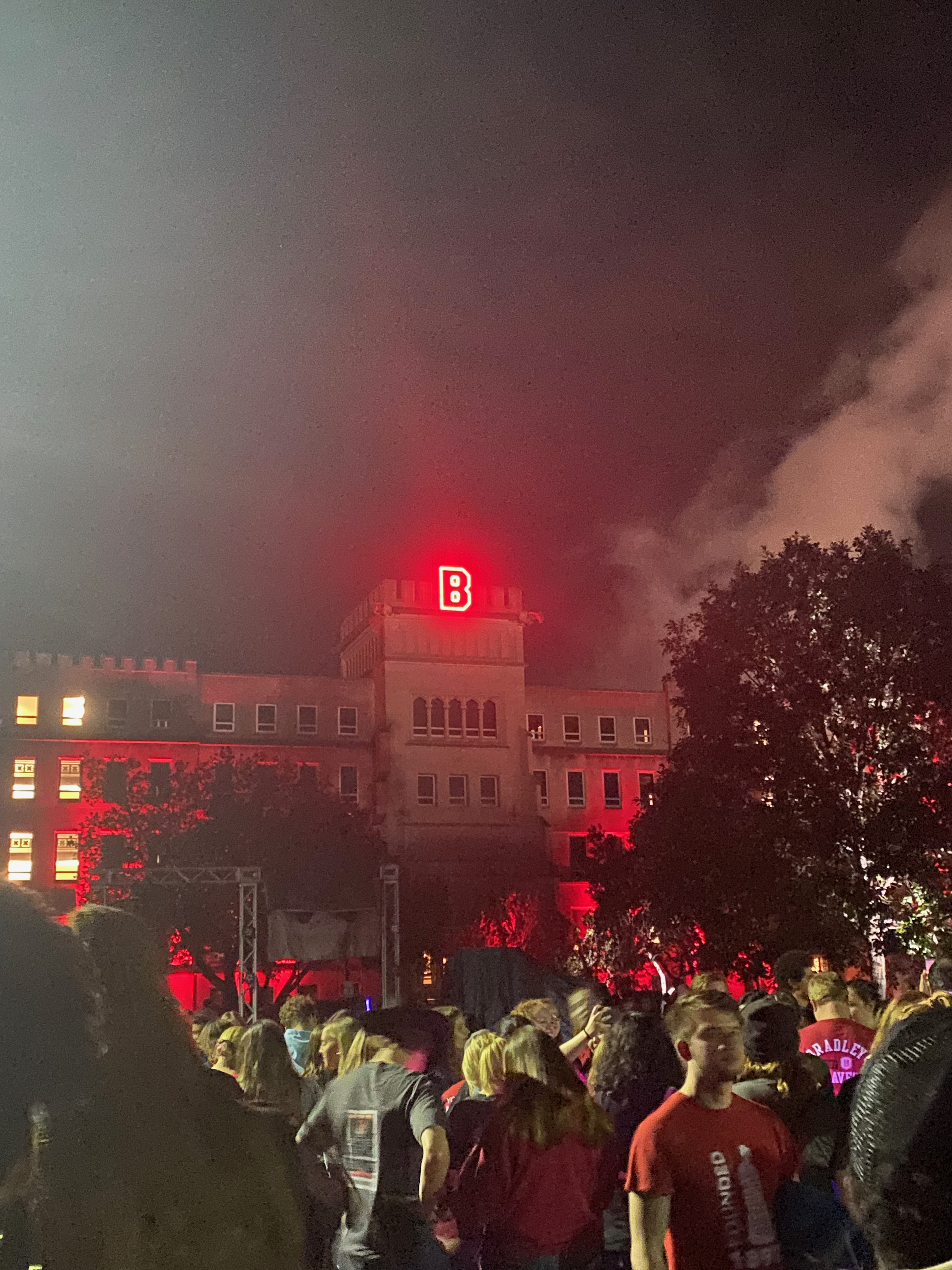 Lighting of the B