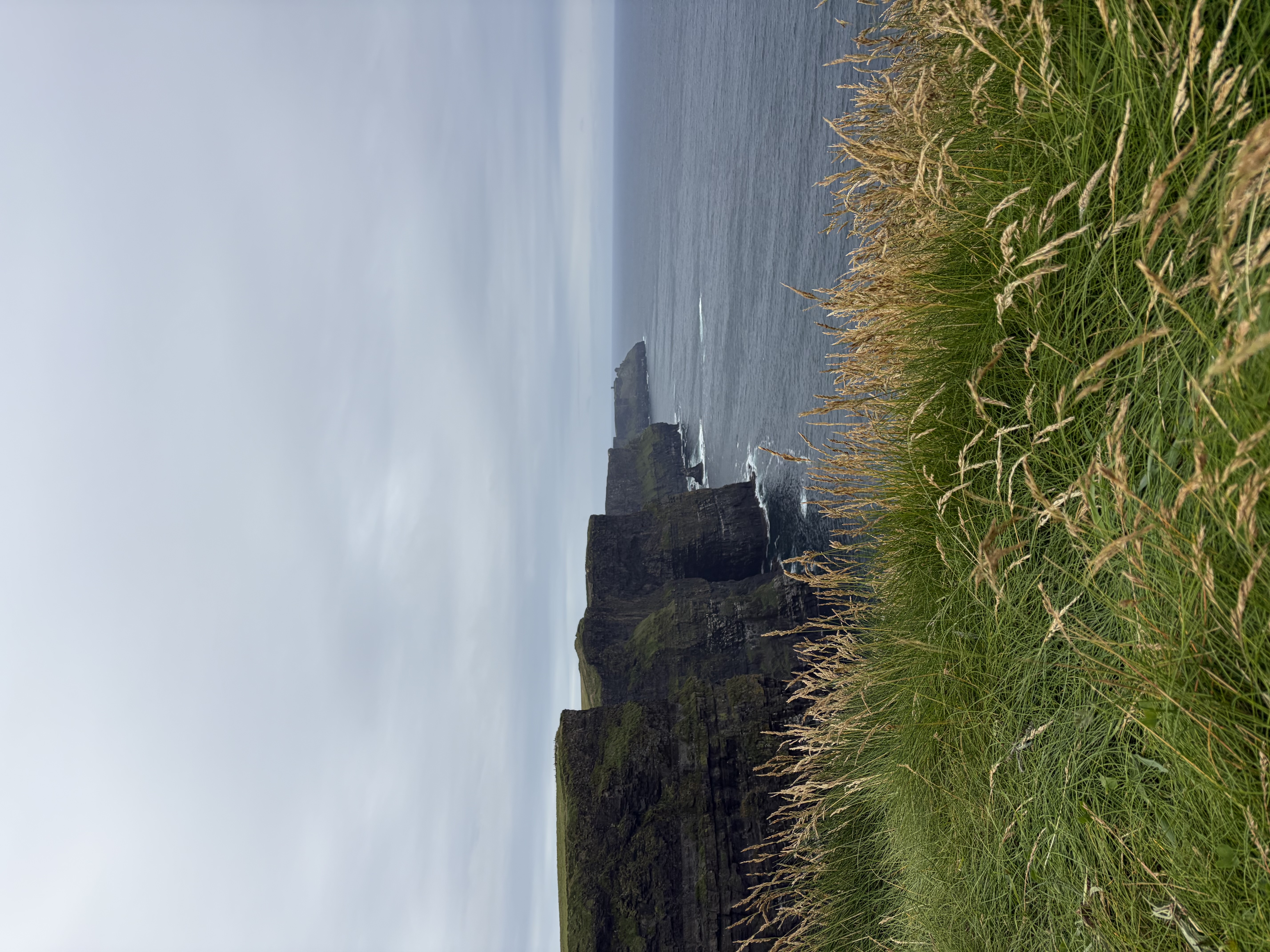 An overlook of the Cliffs of Moher