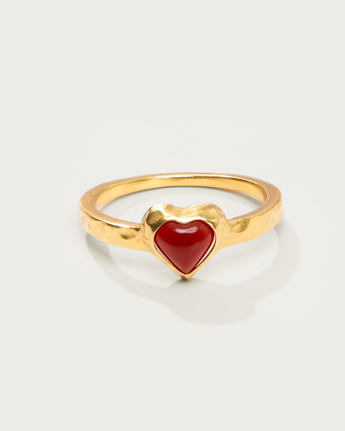 En Route Lover Girl Carnelian Ring