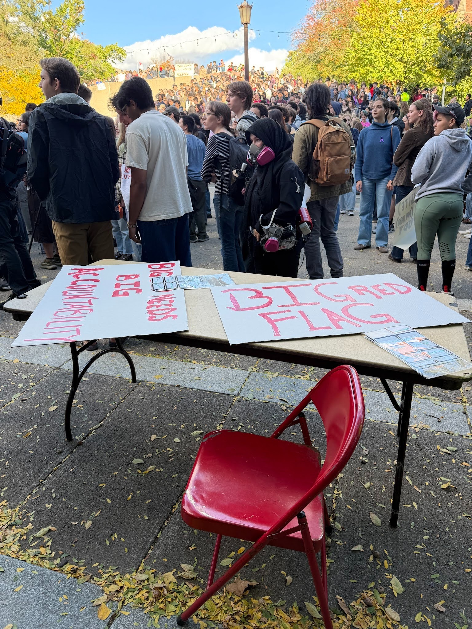 cornell campus protest