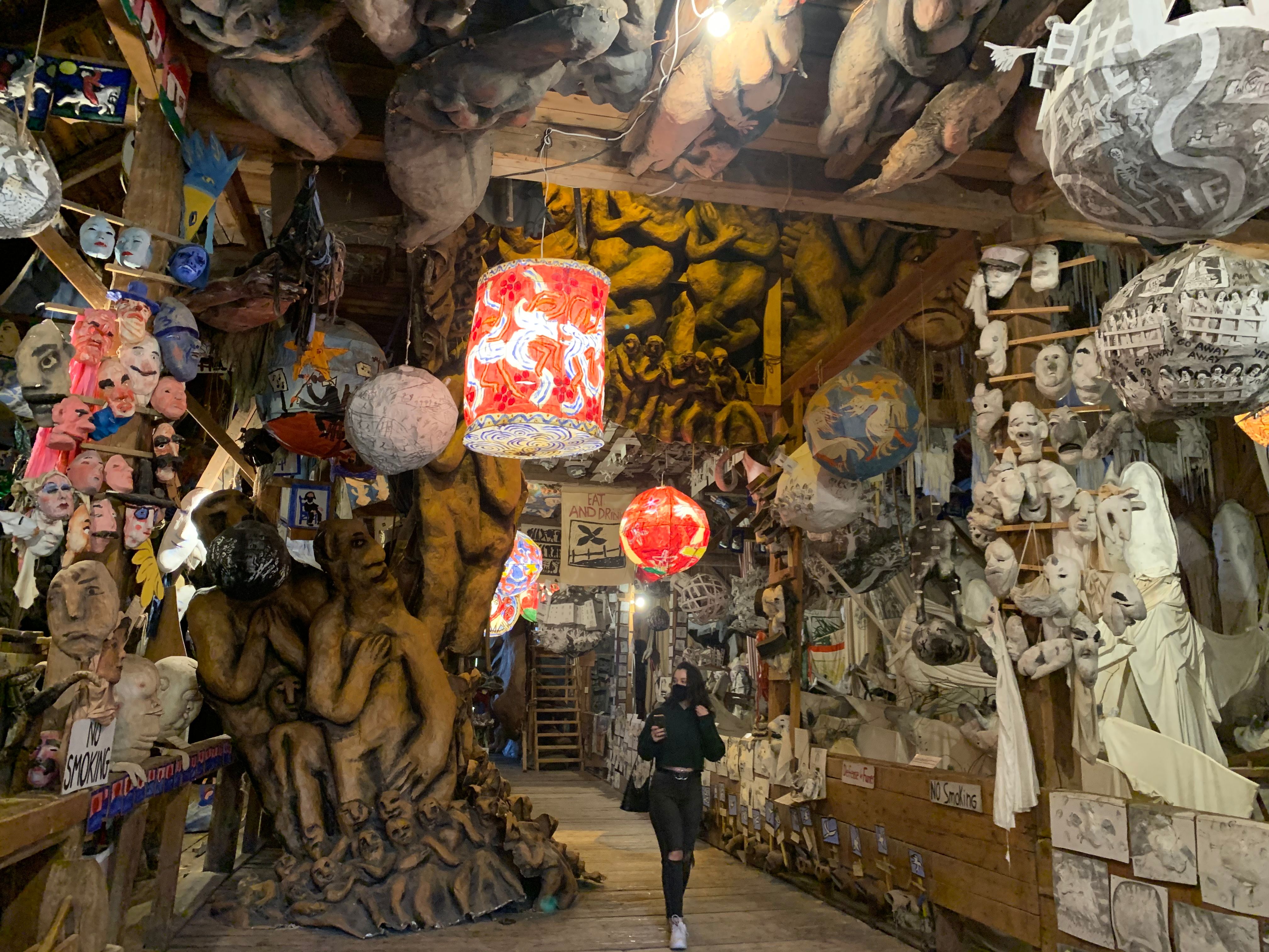 my friend in the bread and puppet theatre