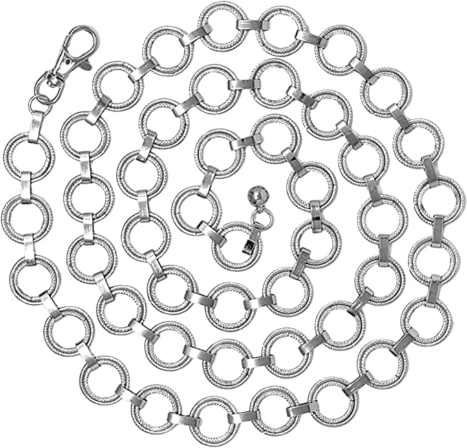 silver belt chain fashion staple piece