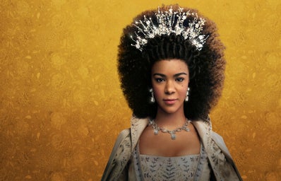 \"Queen Charlotte: A Bridgerton Story\" poster from Netflix