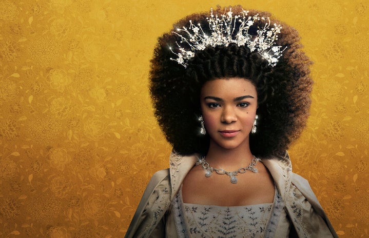 \"Queen Charlotte: A Bridgerton Story\" poster from Netflix