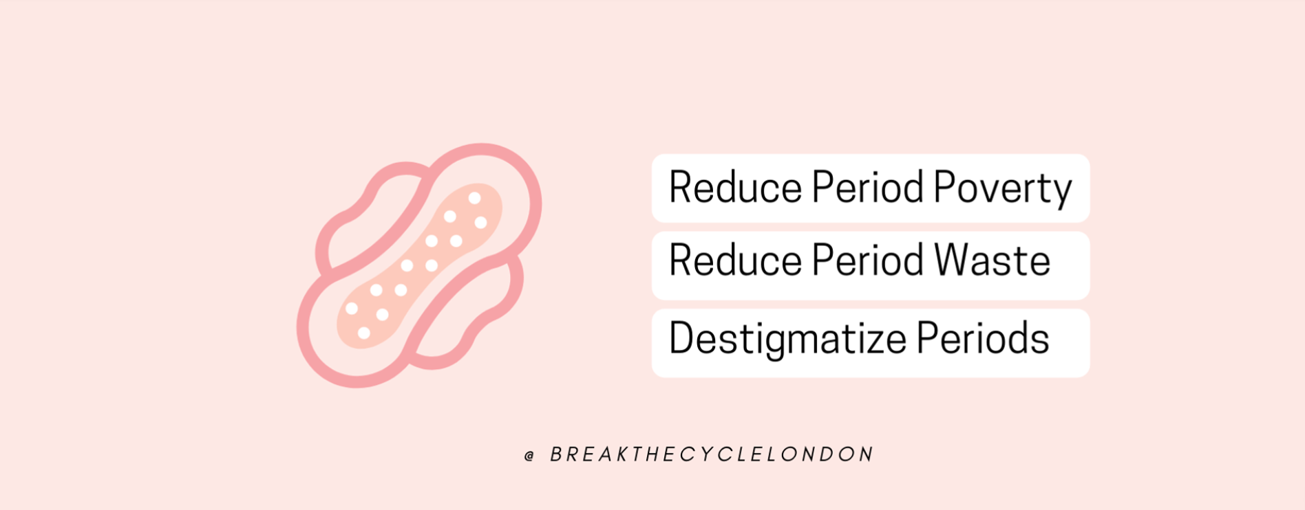 period pad next to writing