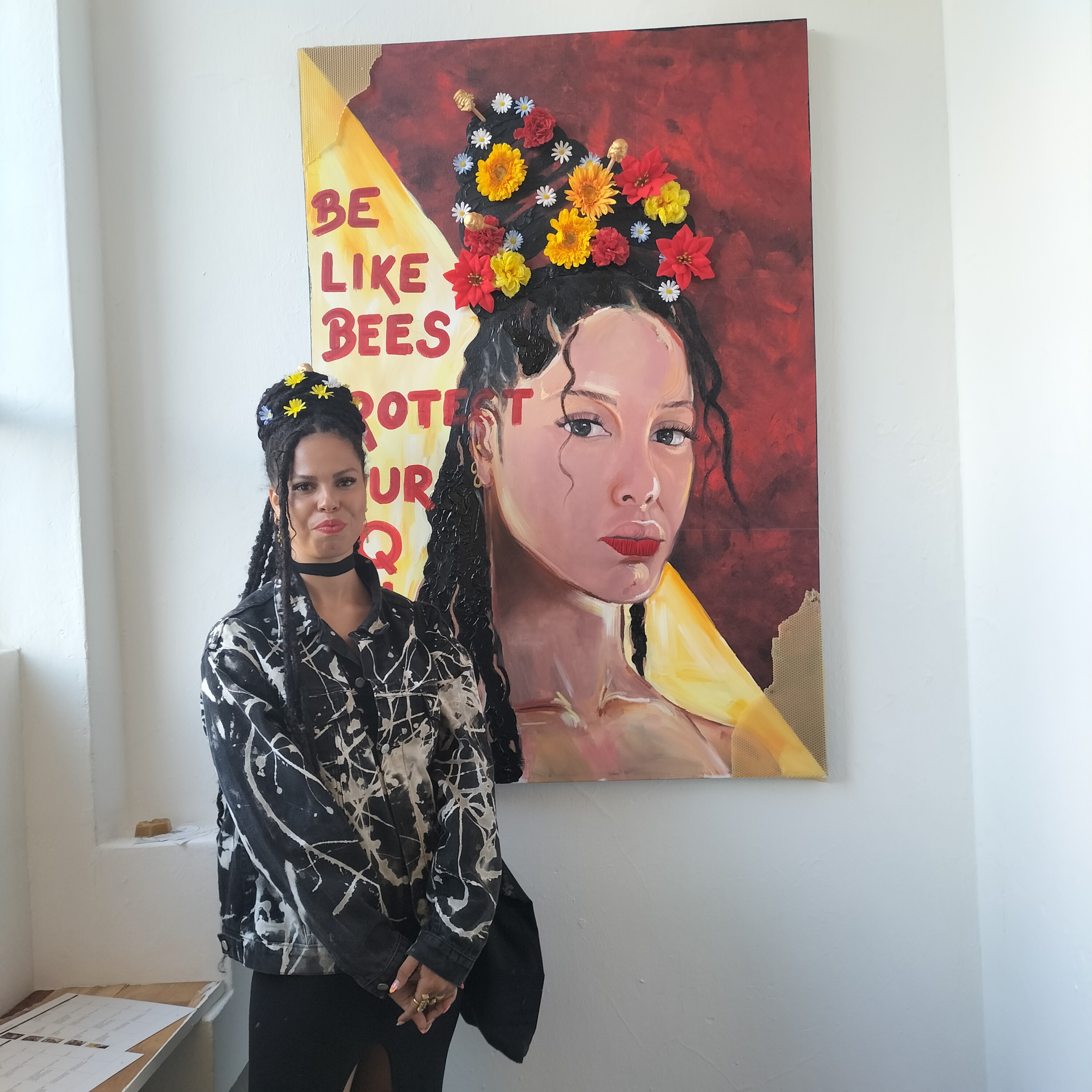 Sarafinas collection known as Africa is the land of milk and honey inspired by bees