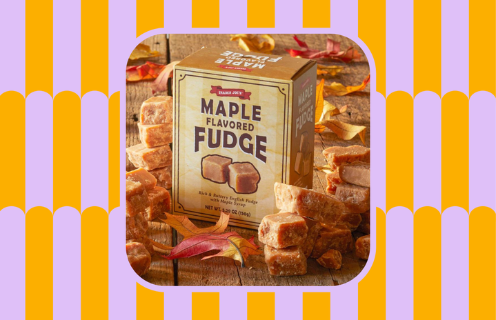 trader joe\'s maple flavored fudge