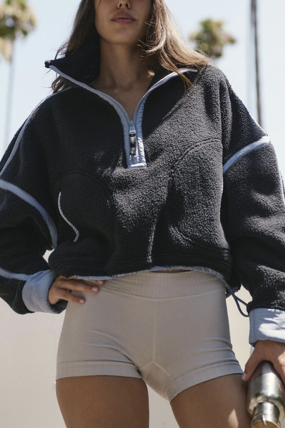 Free People Mountain High Zip Sweatshirt