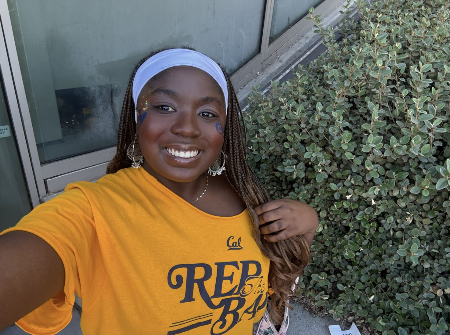 Image of author\'s finished makeup look