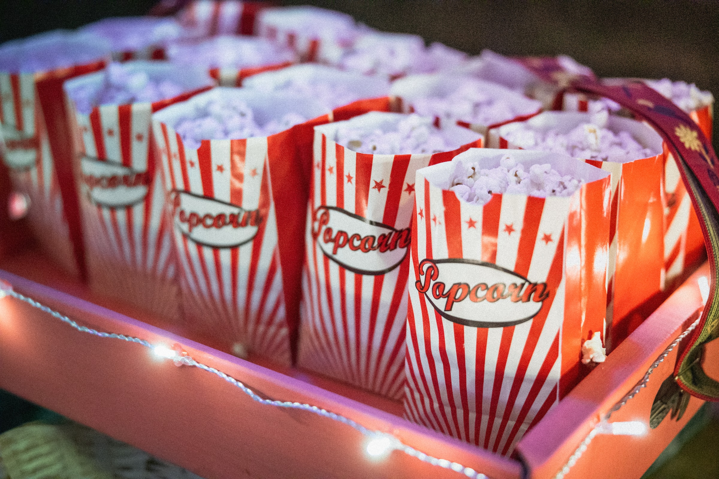 Popcorn in novelty bags