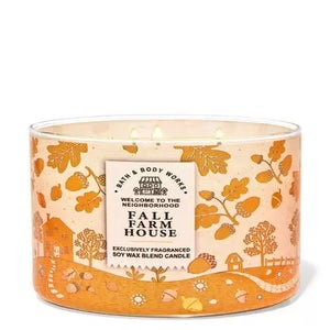 fall farmhouse candle