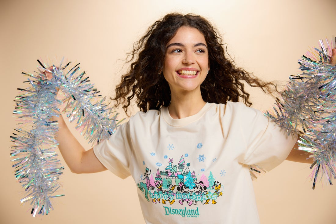 Mickey Mouse and Friends Holiday T-Shirt for Adults