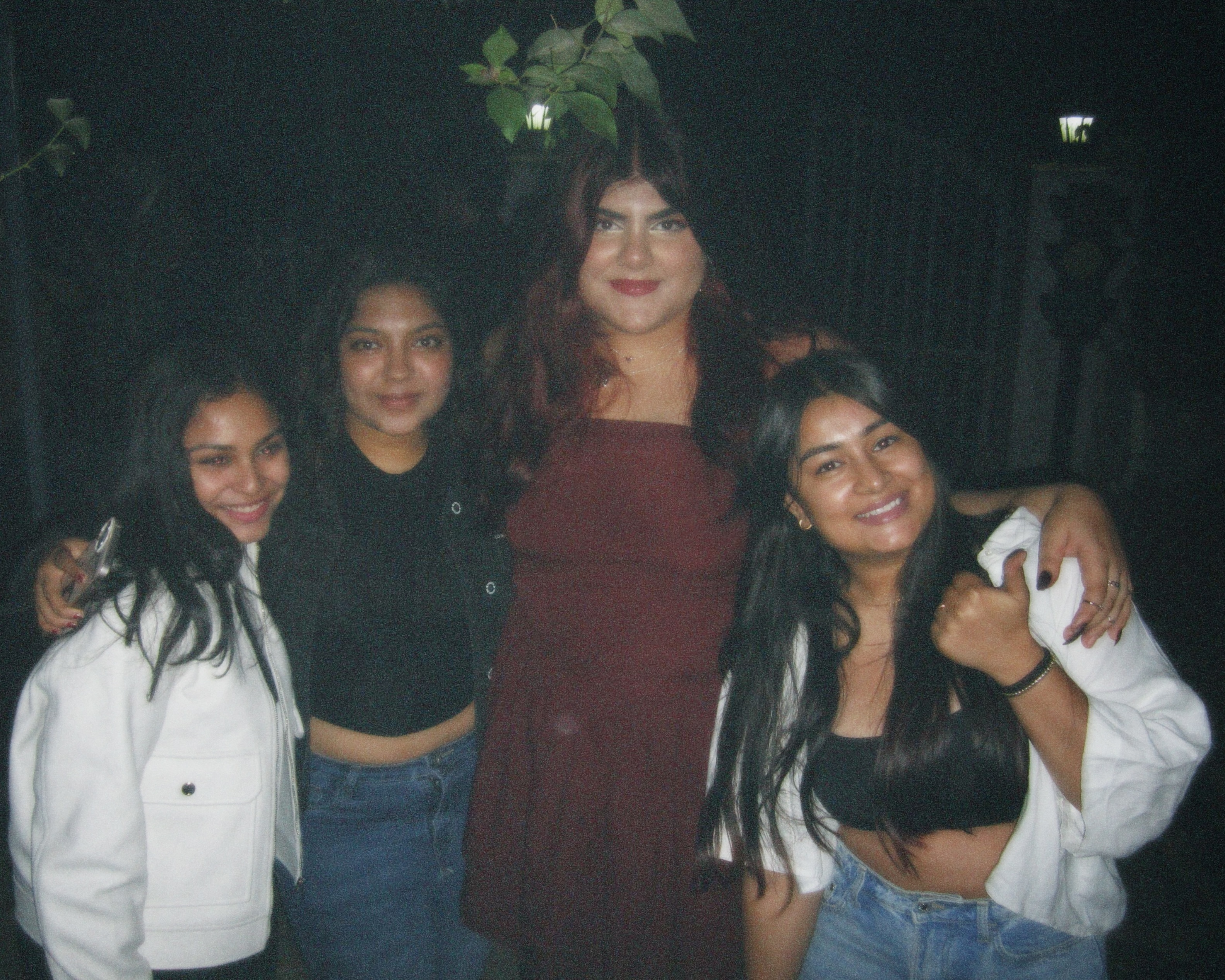 A group of girls, my roommates.