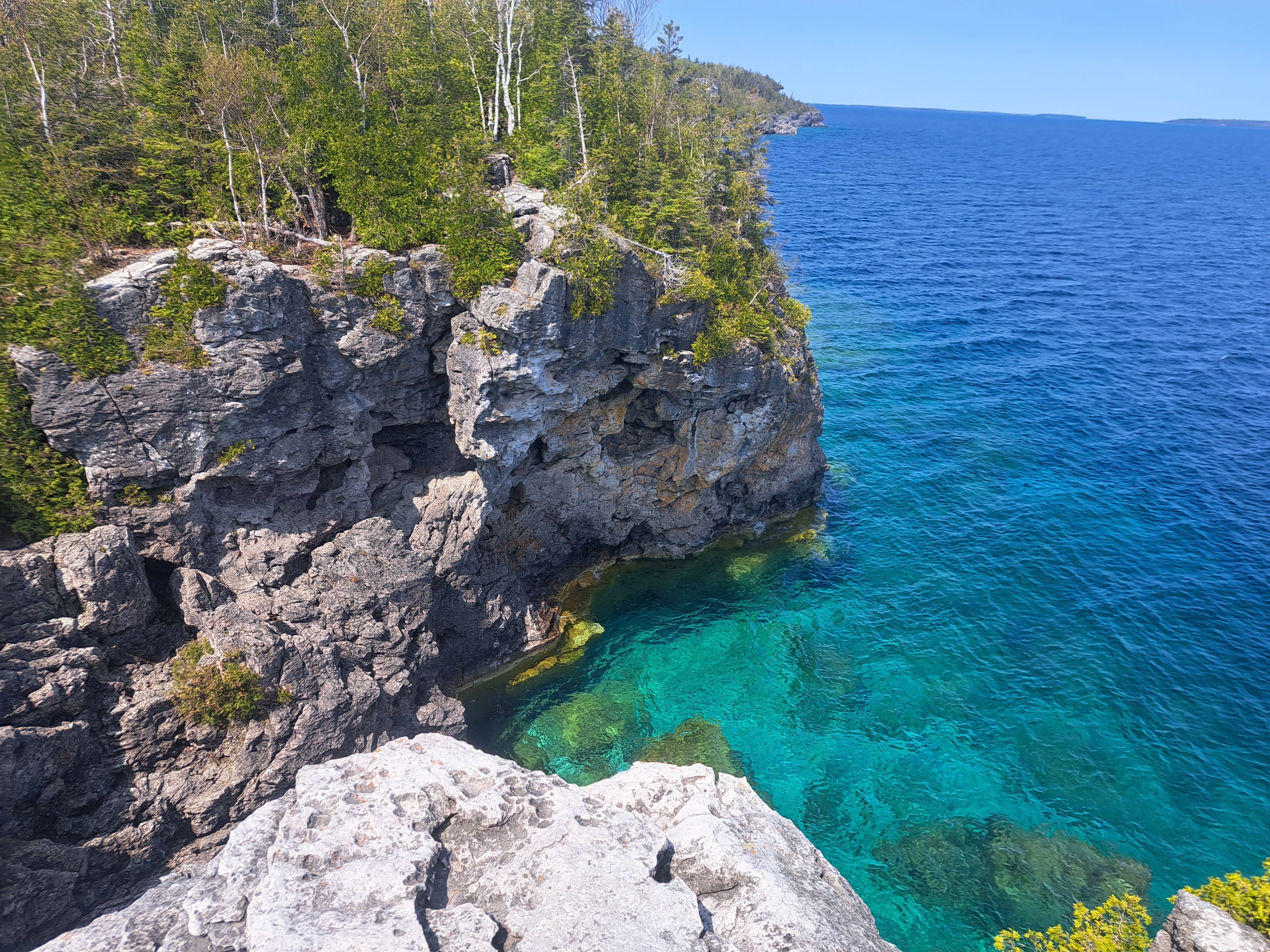 The Grotto at Bruce Peninsula National Park