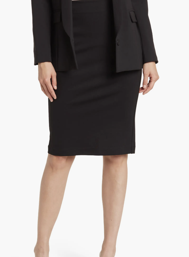 T Tahari Black Pencil Skirt