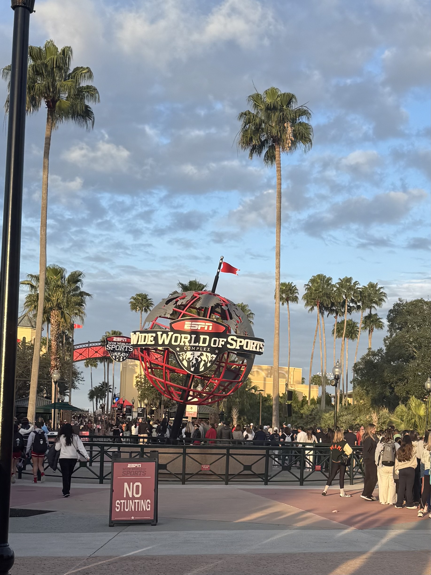 ESPN Wide World of Sports Complex entrance during UDA nationals.