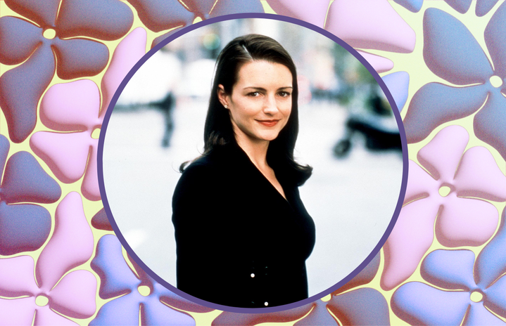 Kristin Davis as Charlotte York in \'Sex and The City\'