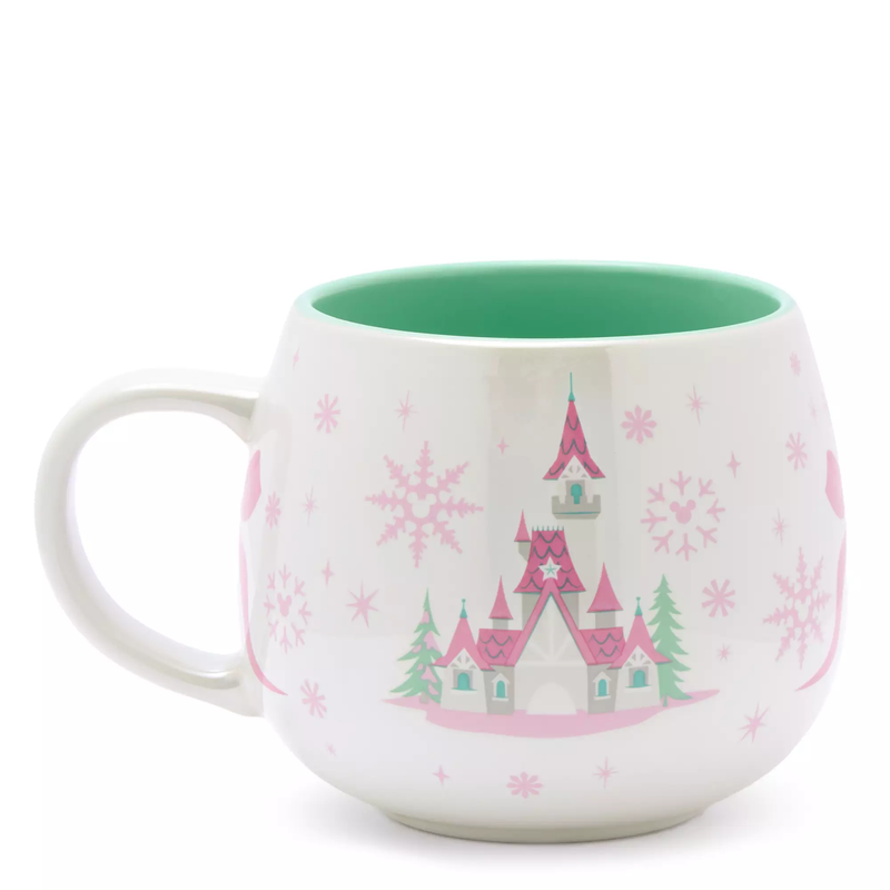 Fantasyland Castle Wintery Bow Mug