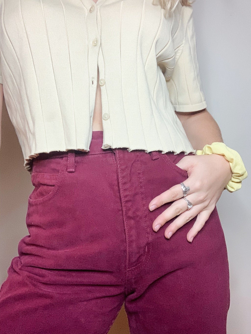 Image of the top of an outfit photo