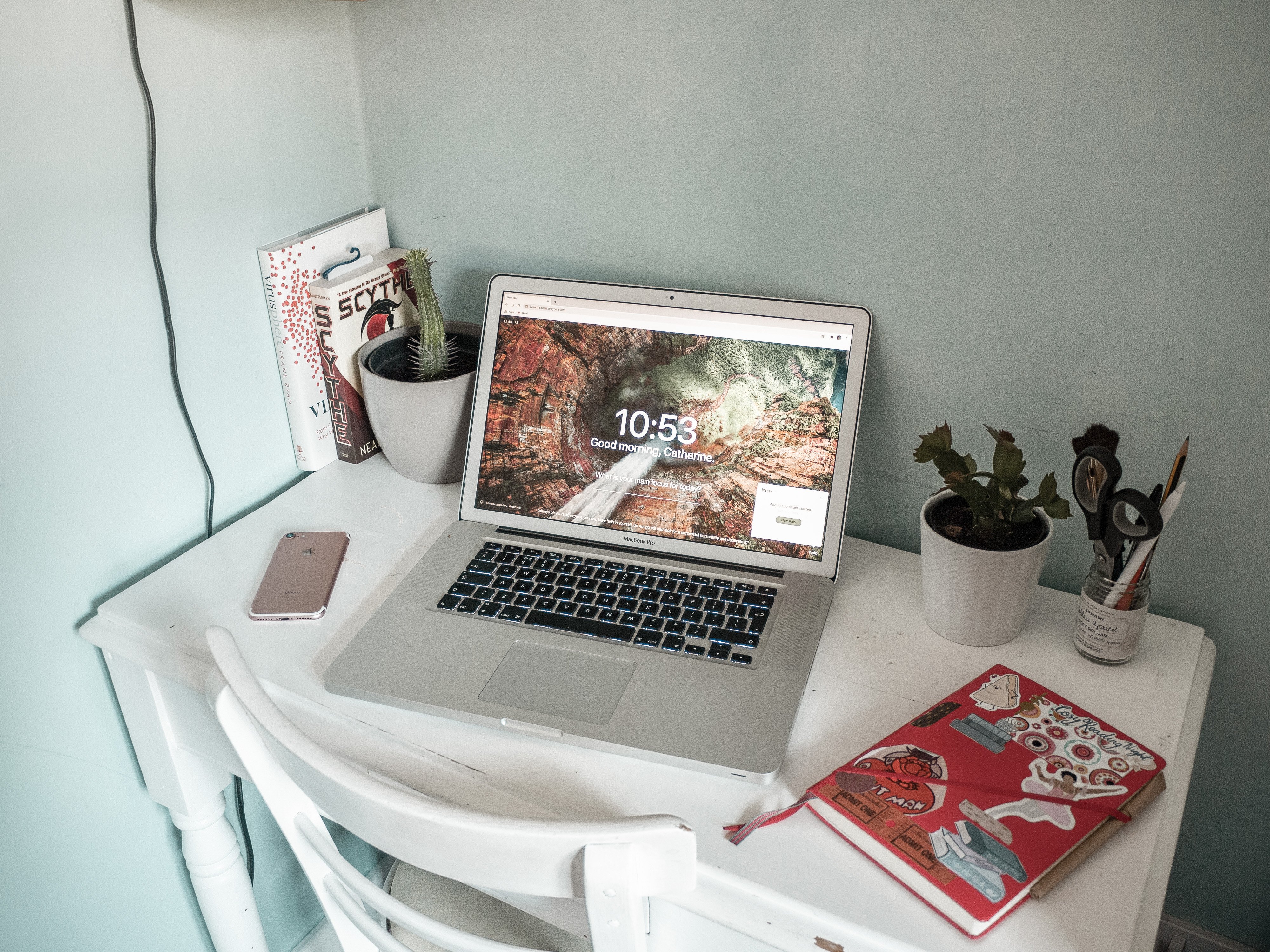 Kittys desk by Kitty Jade