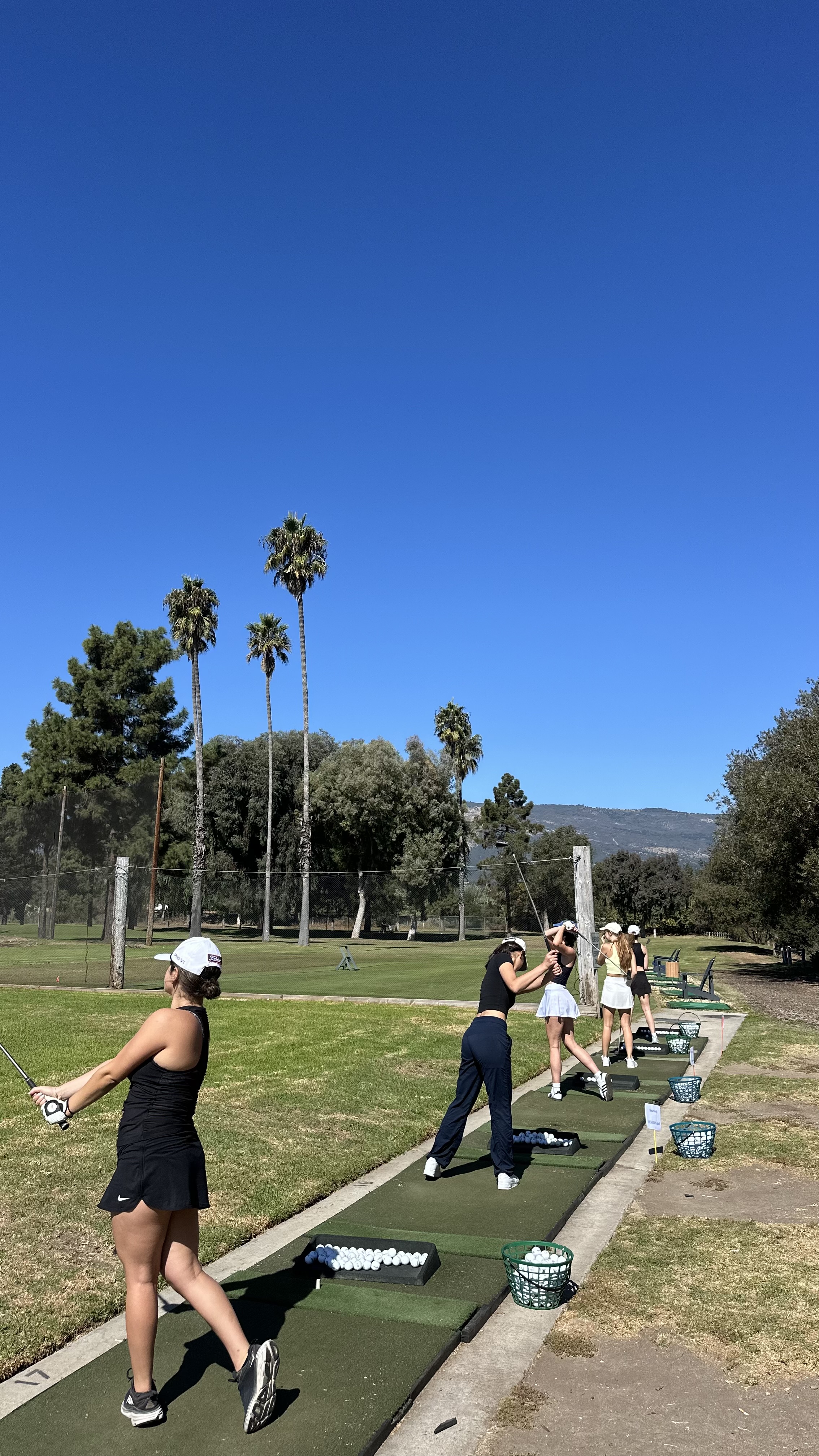 Girls Golf Range Event