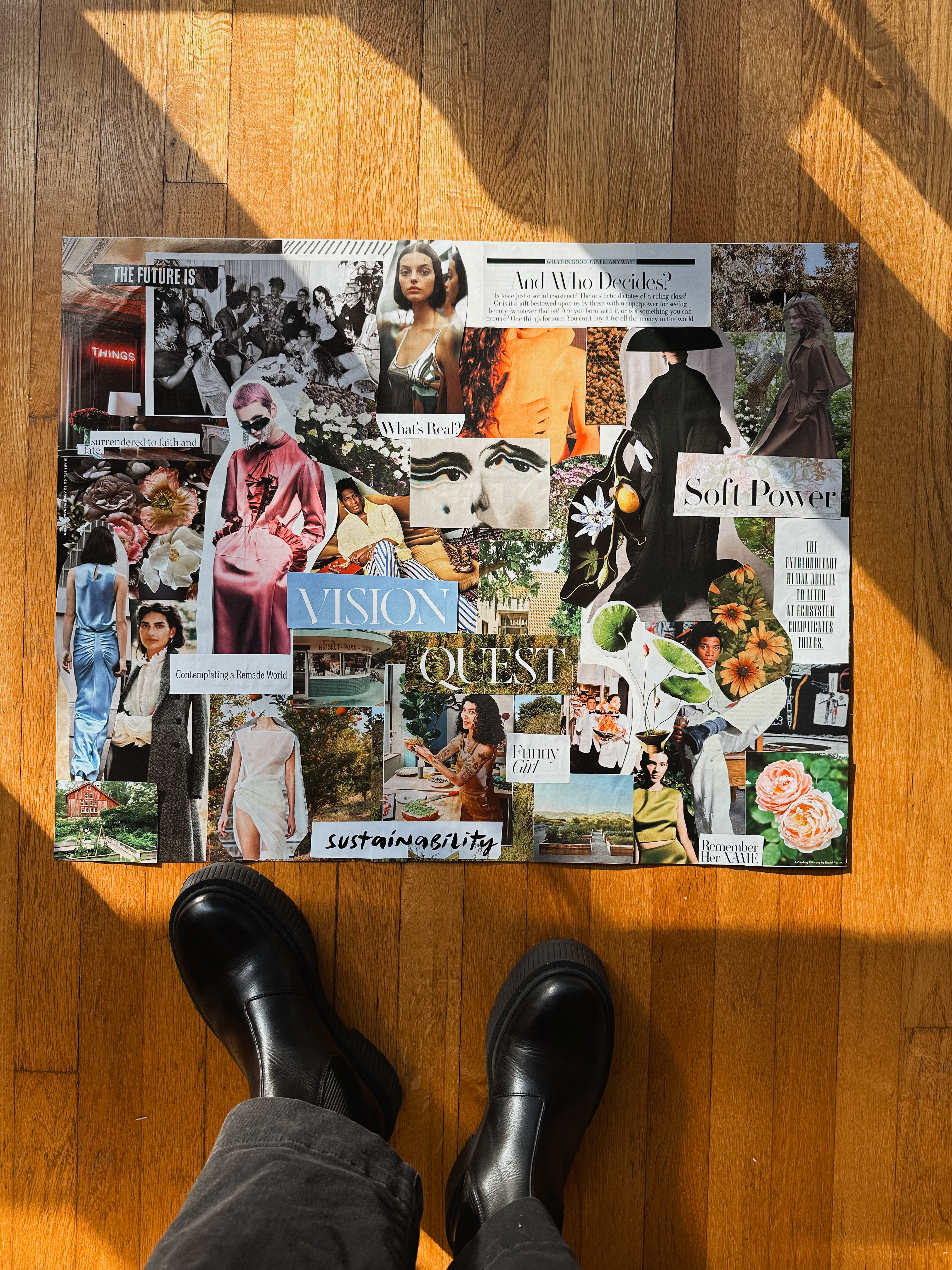 vision board