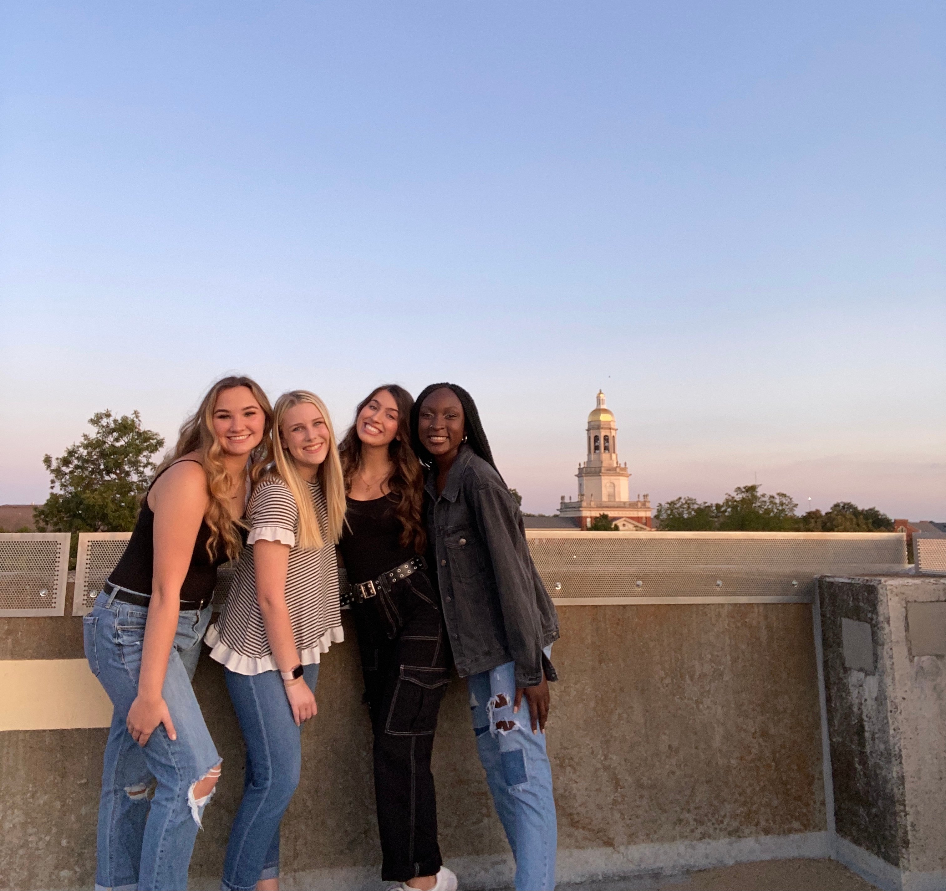 Photo of girl friends hanging out