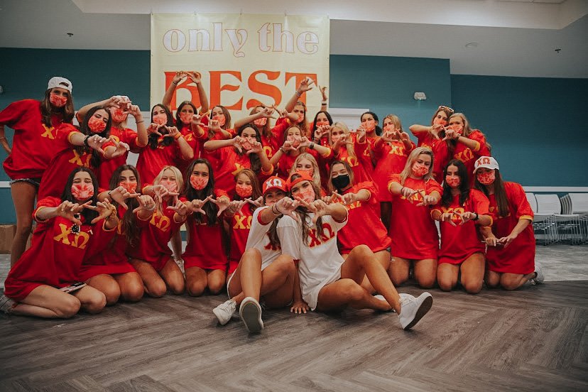 FSU chi omega bid day 2020