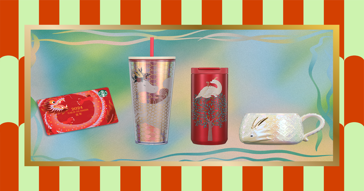 Starbucks' Collection For The Year Of The Wood Dragon Is Fire (Pun Intended)