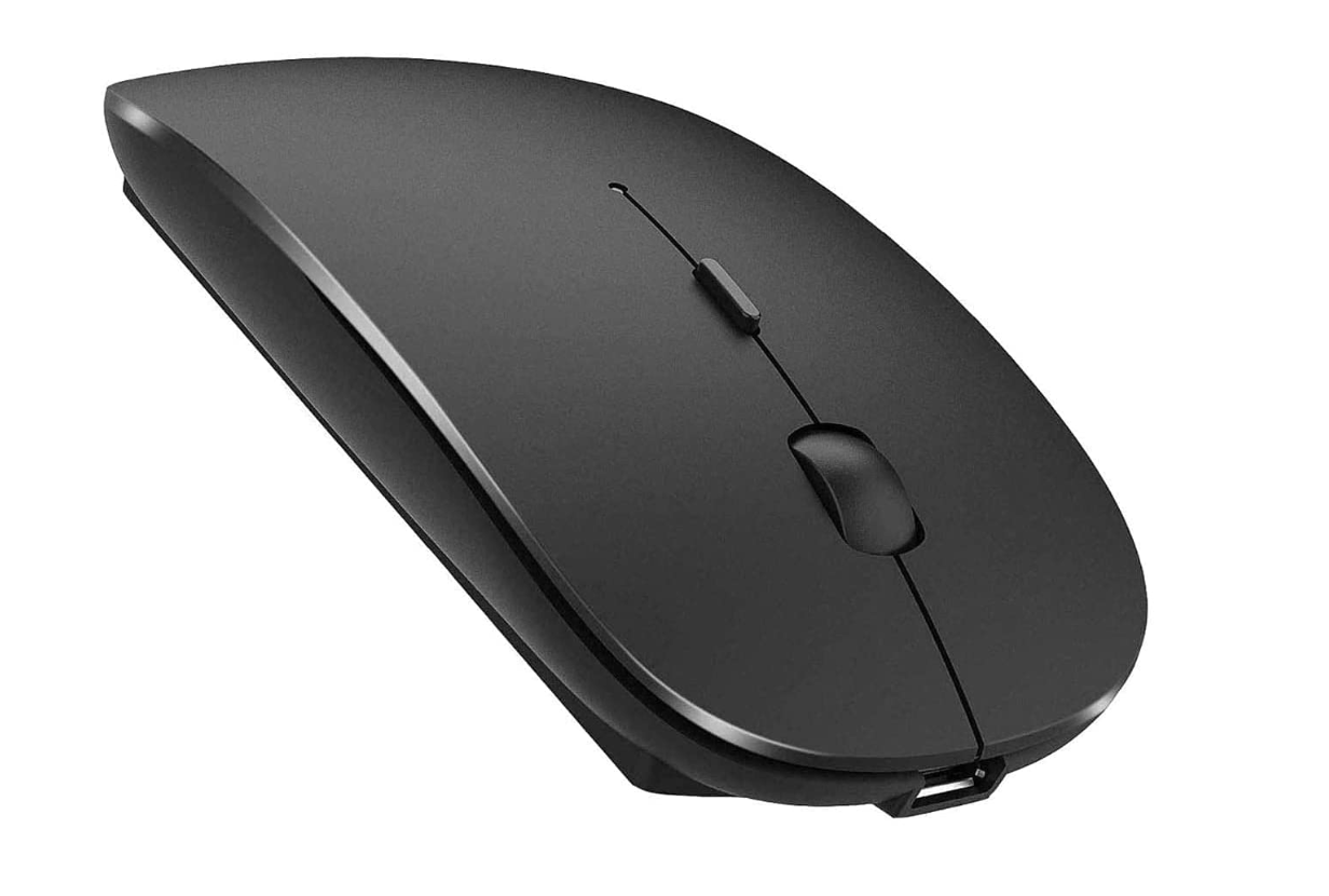 black wireless mouse summer internship essentials