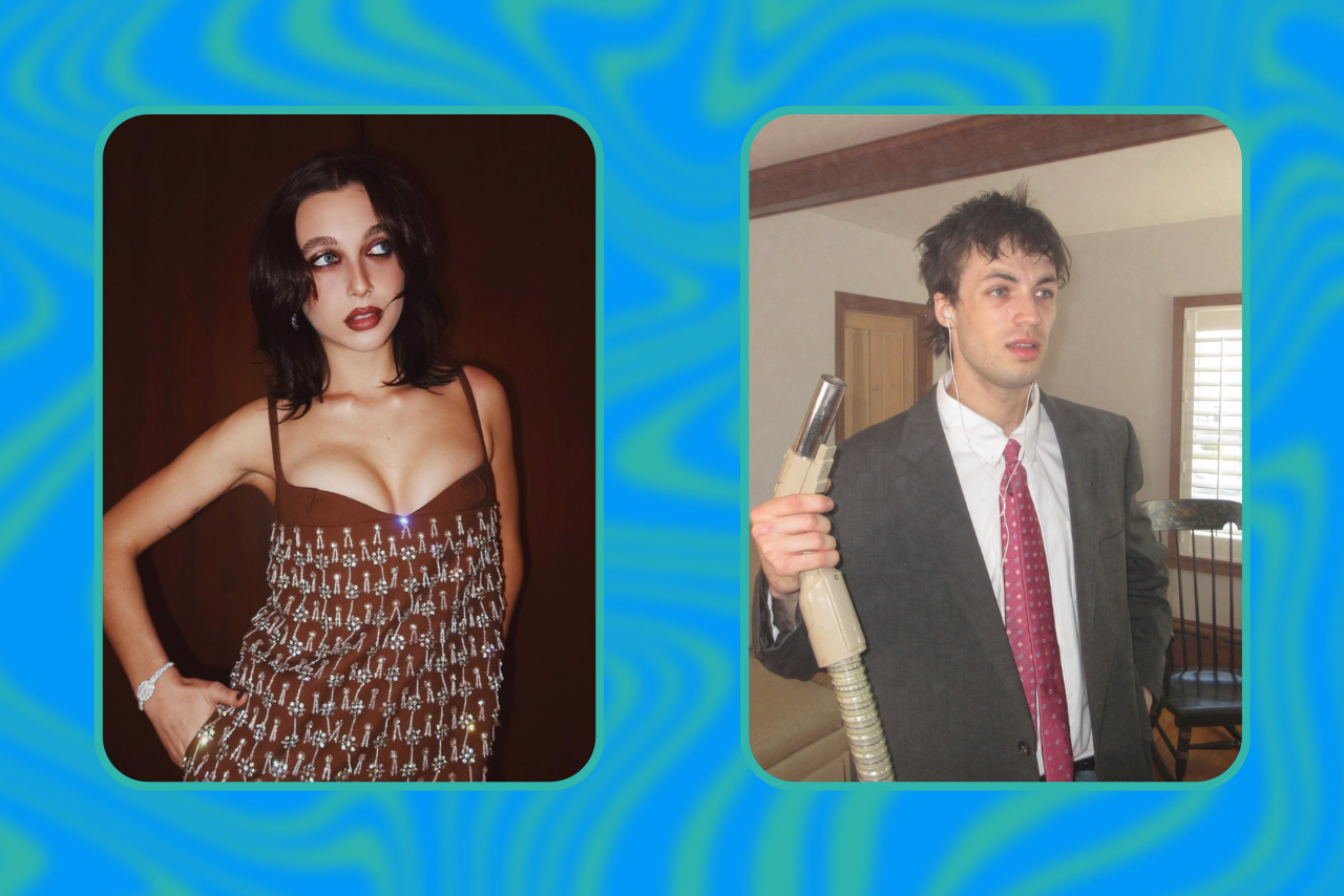 Emma Chamberlain and Peter McPoland