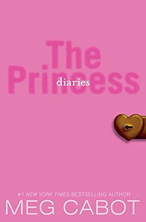book cover of the princess diaries book by meg cabot