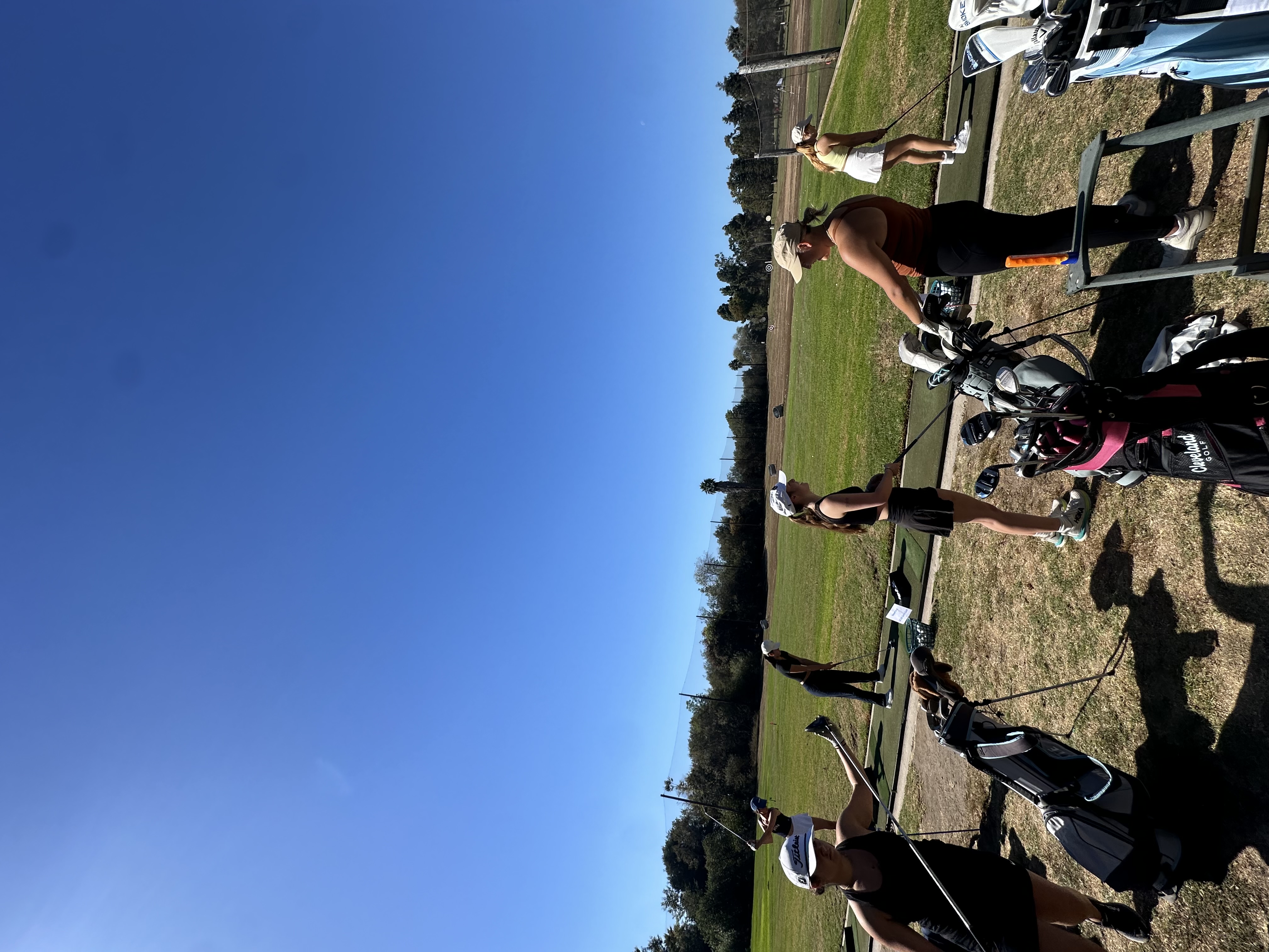 Girls Golf Club Range Event