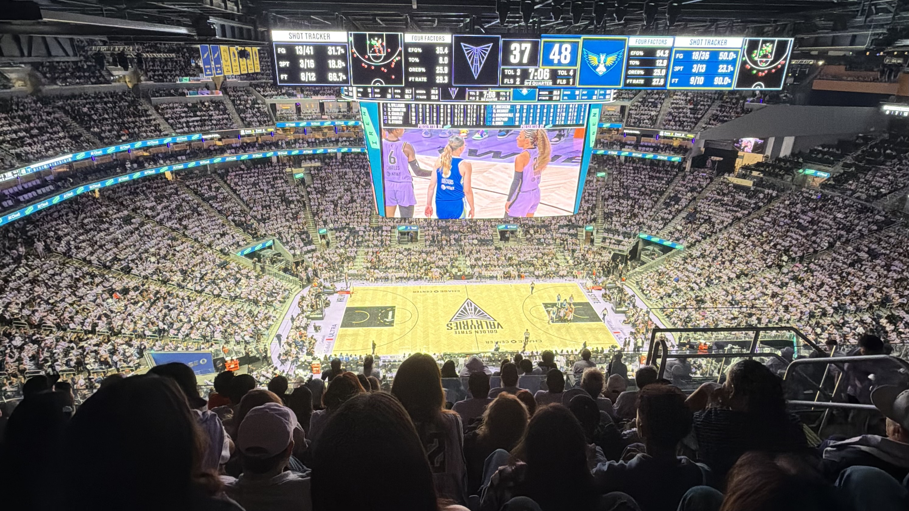 golden state valkyries basketball game
