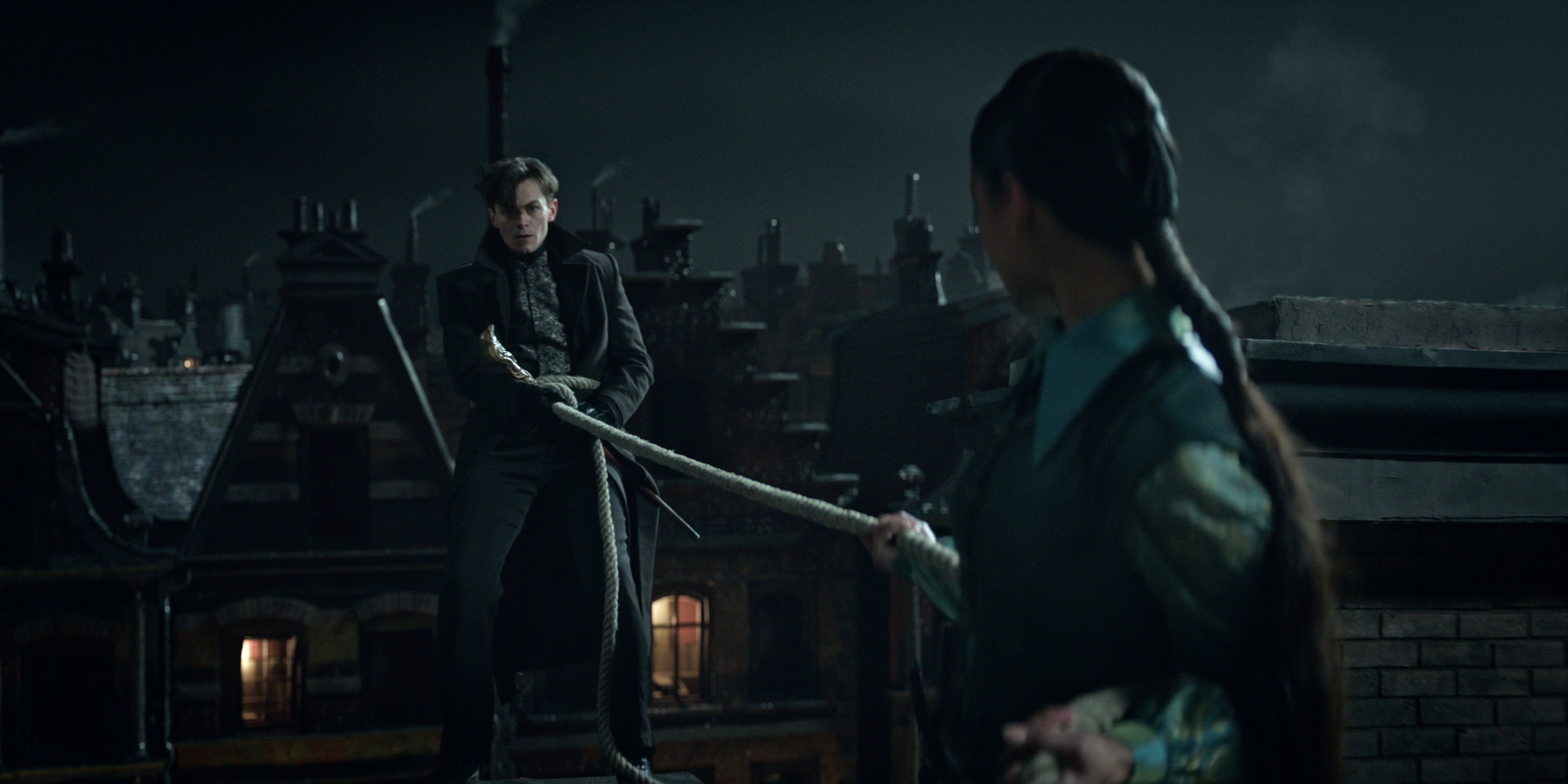 kaz and inej in shadow and bone season 2