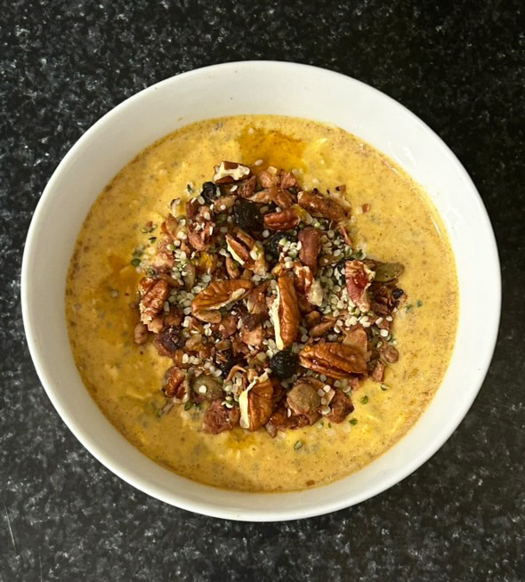 Pumpkin Pie Overnight Oats