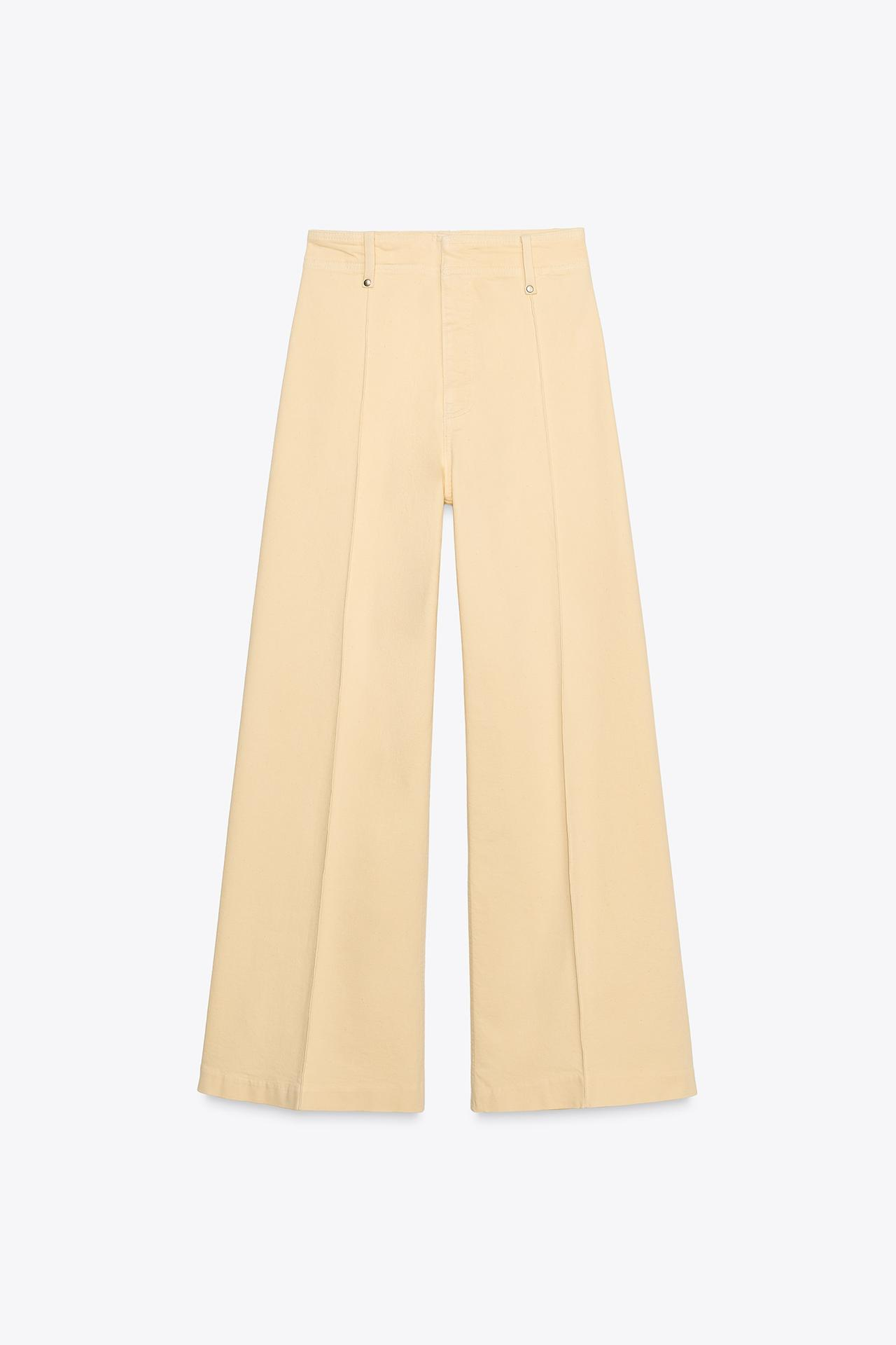 Zara High Waist Wide Leg Jeans