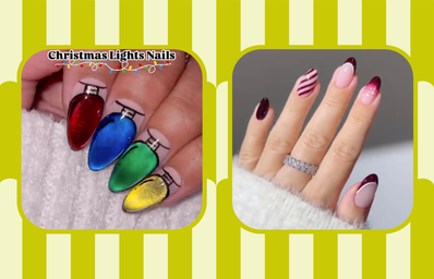 holiday 2024 nail ideas tiktok