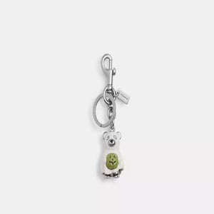 coach ghost bear bag charm