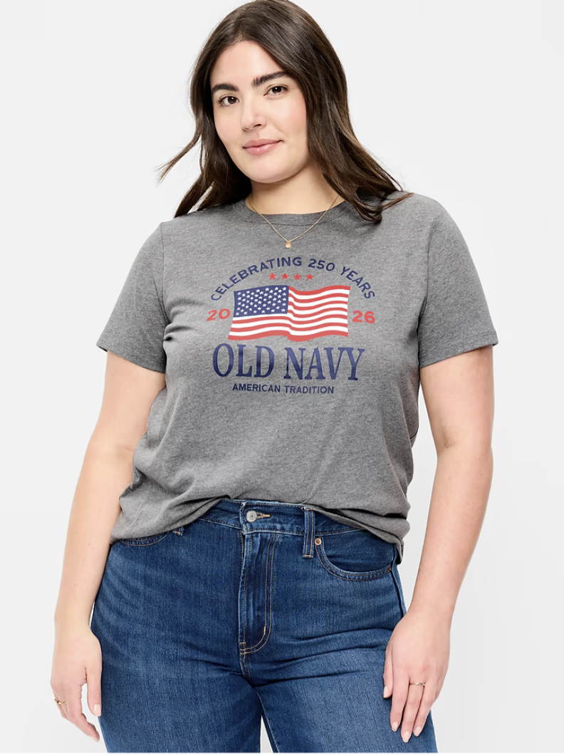 Old Navy flag shirt