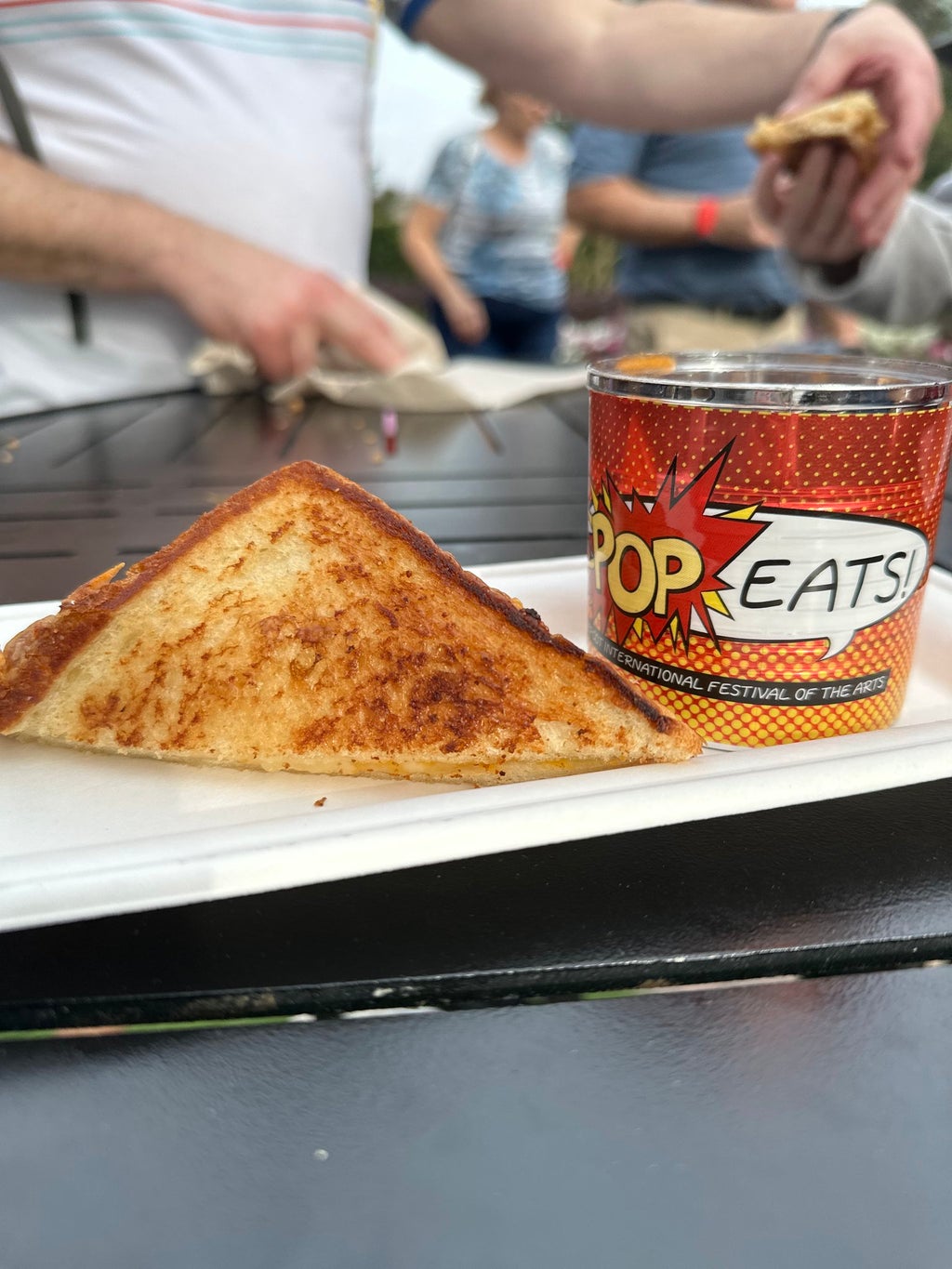 Photo of Pop Eats grilled cheese and tomato soup at WDW