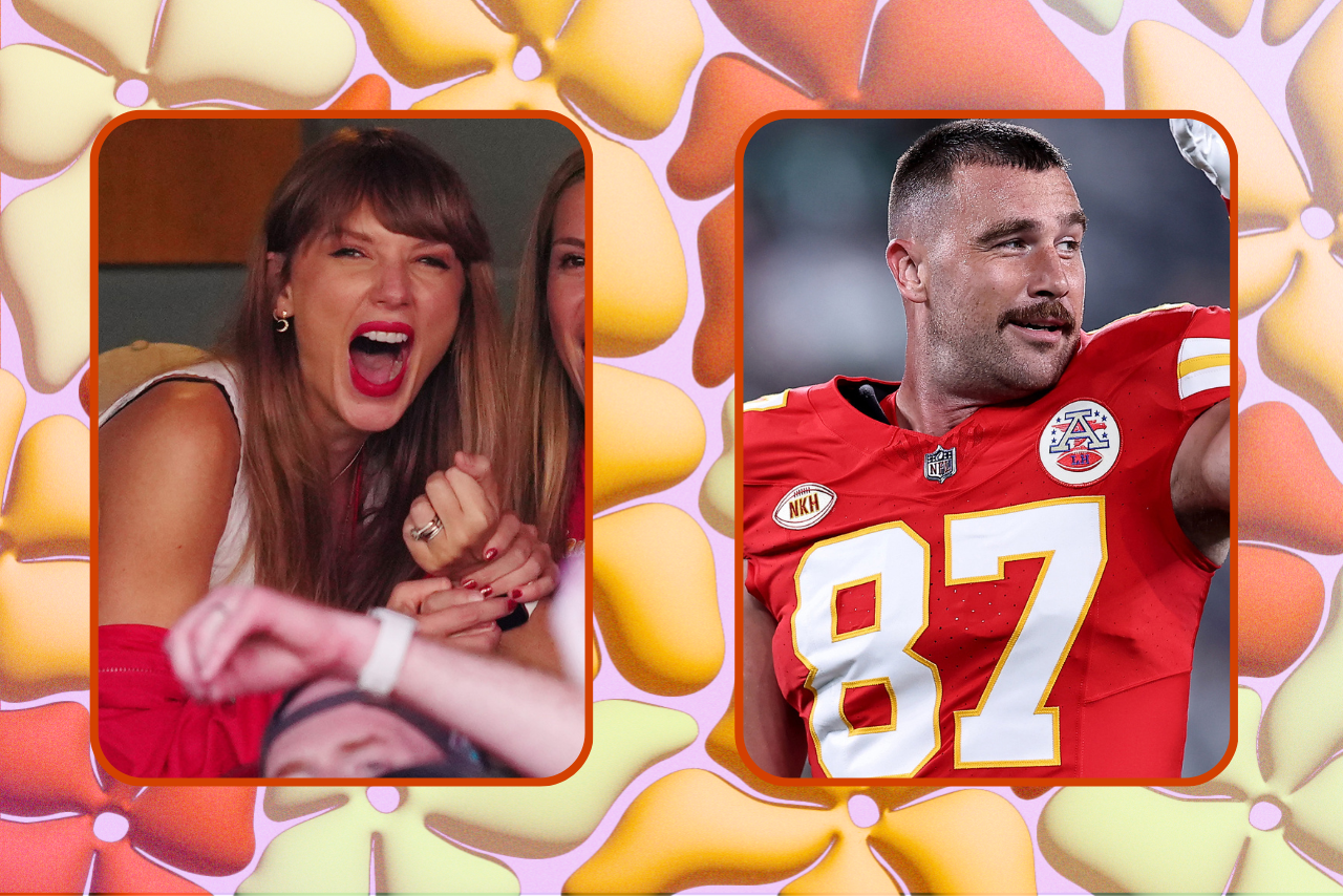 Taylor Swift and Travis Kelce