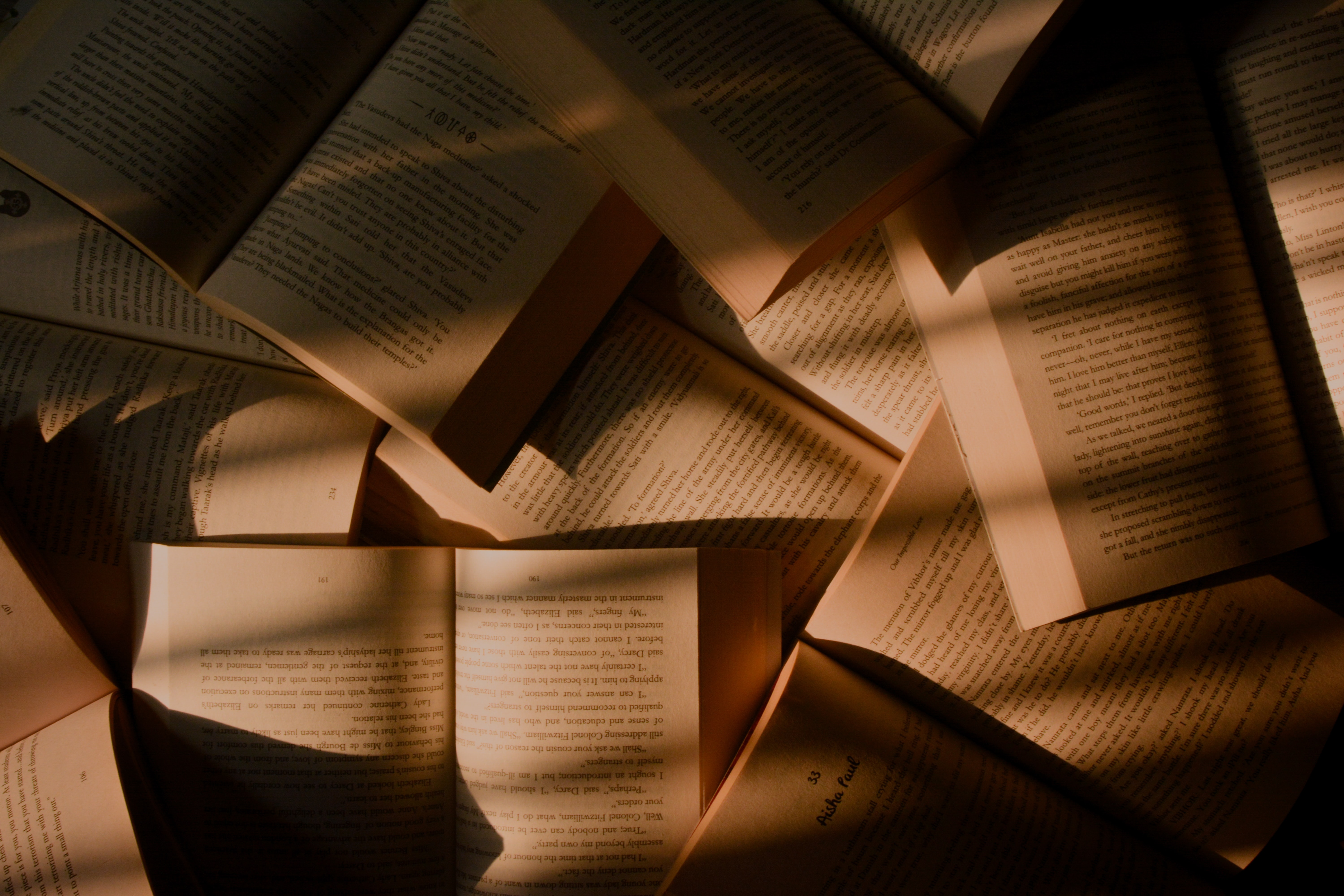 Book pages
