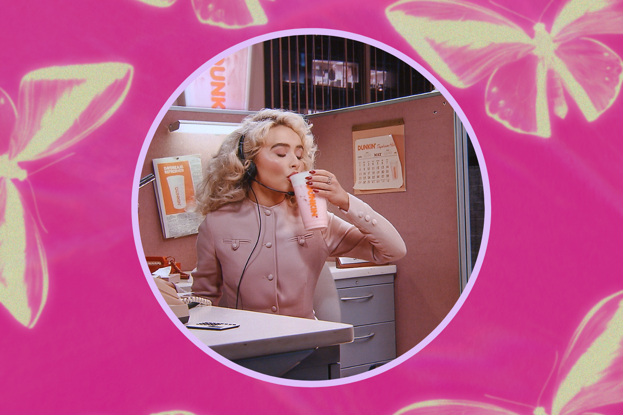 sabrina dunkin\' hotline promo