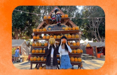 Pumpkin Patch Photo