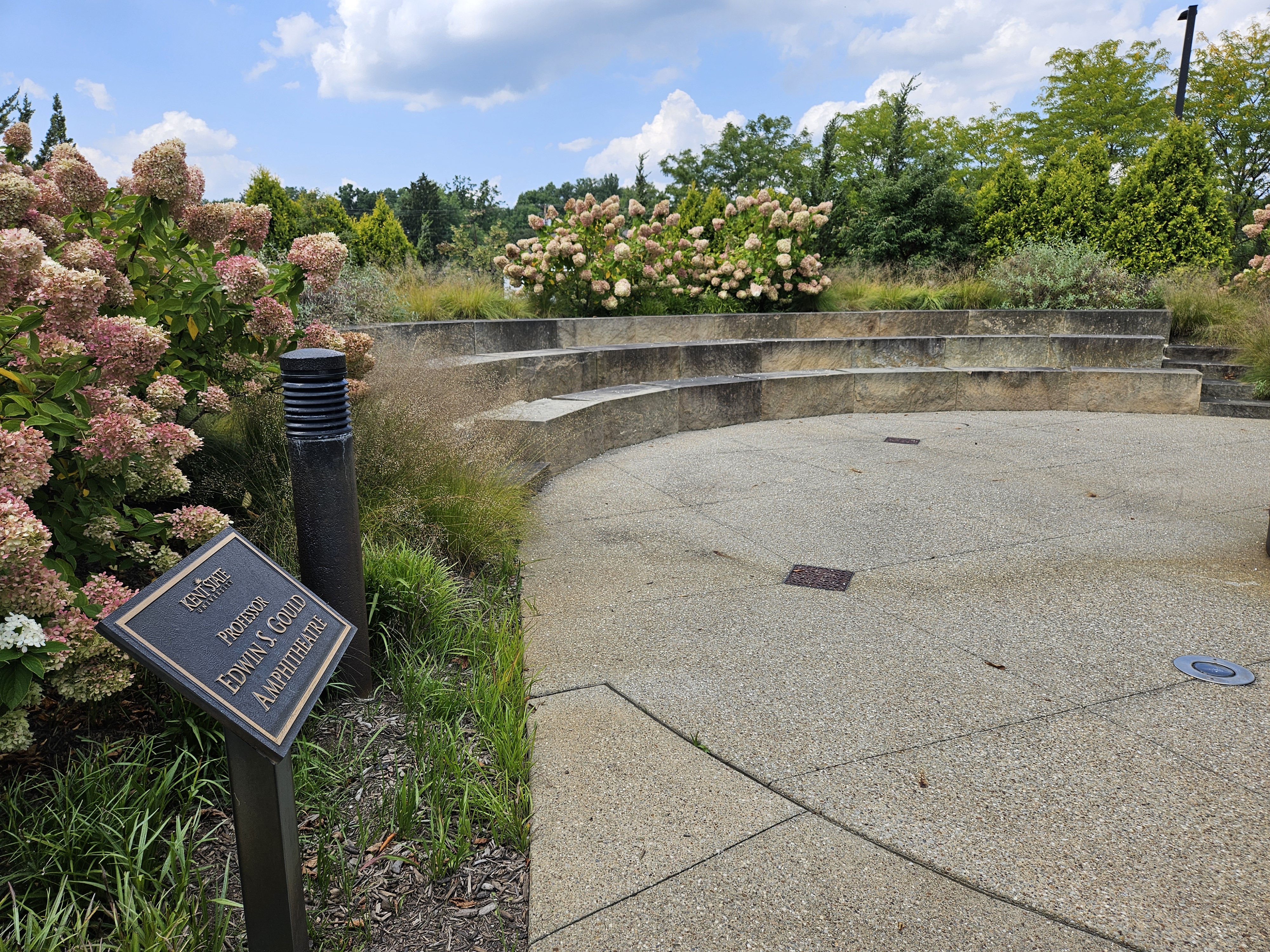 May/Gaston house amphitheater, Kent State University