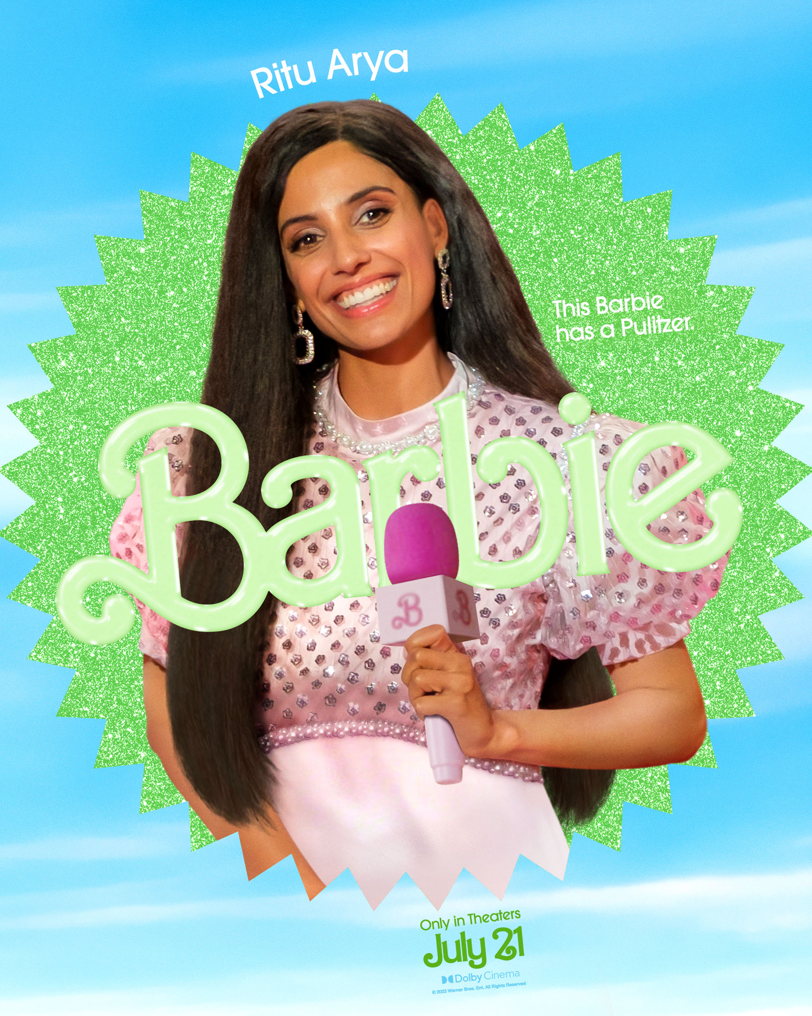 ritu arya in barbie movie