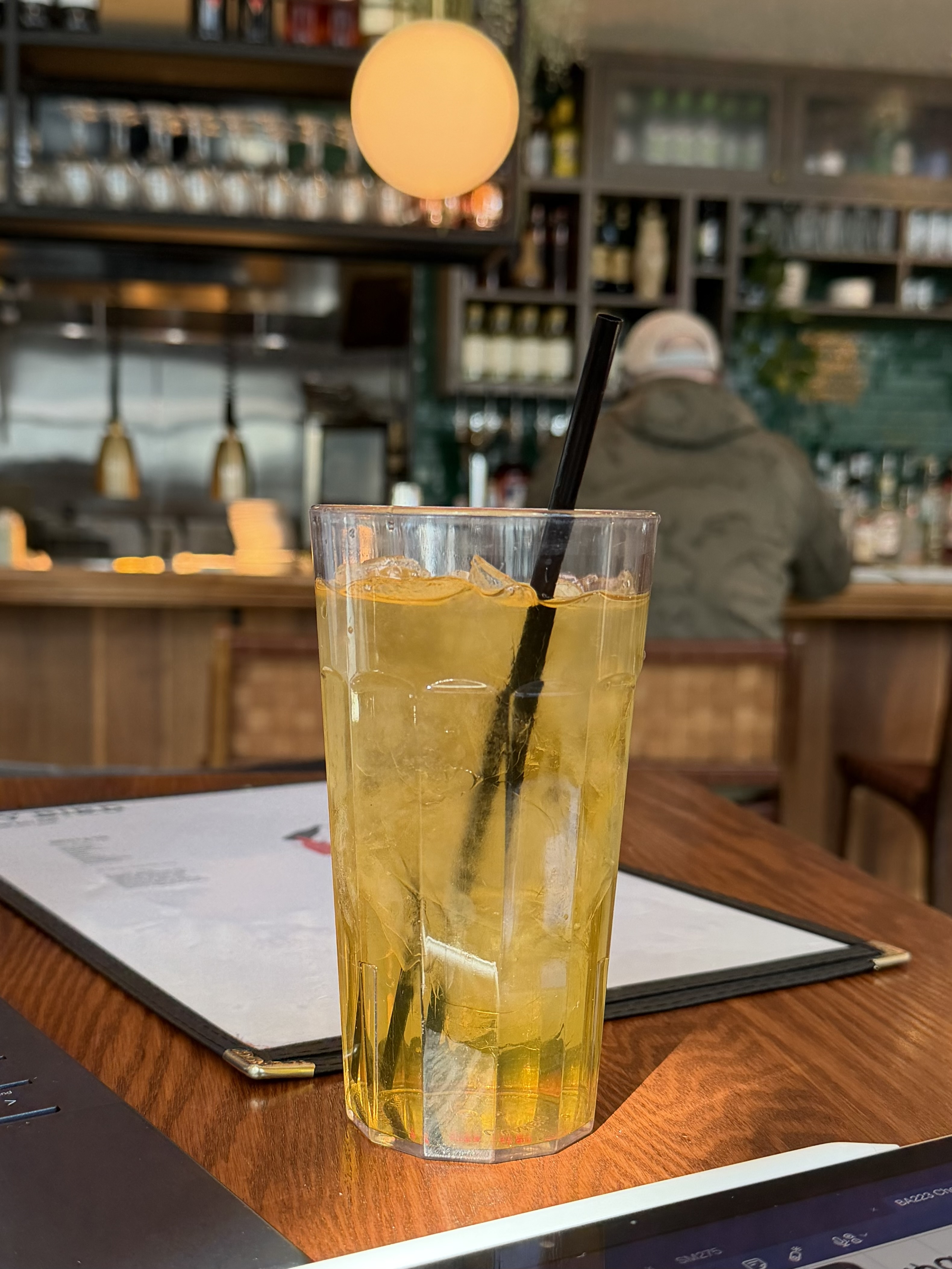Iced jasmine tea
