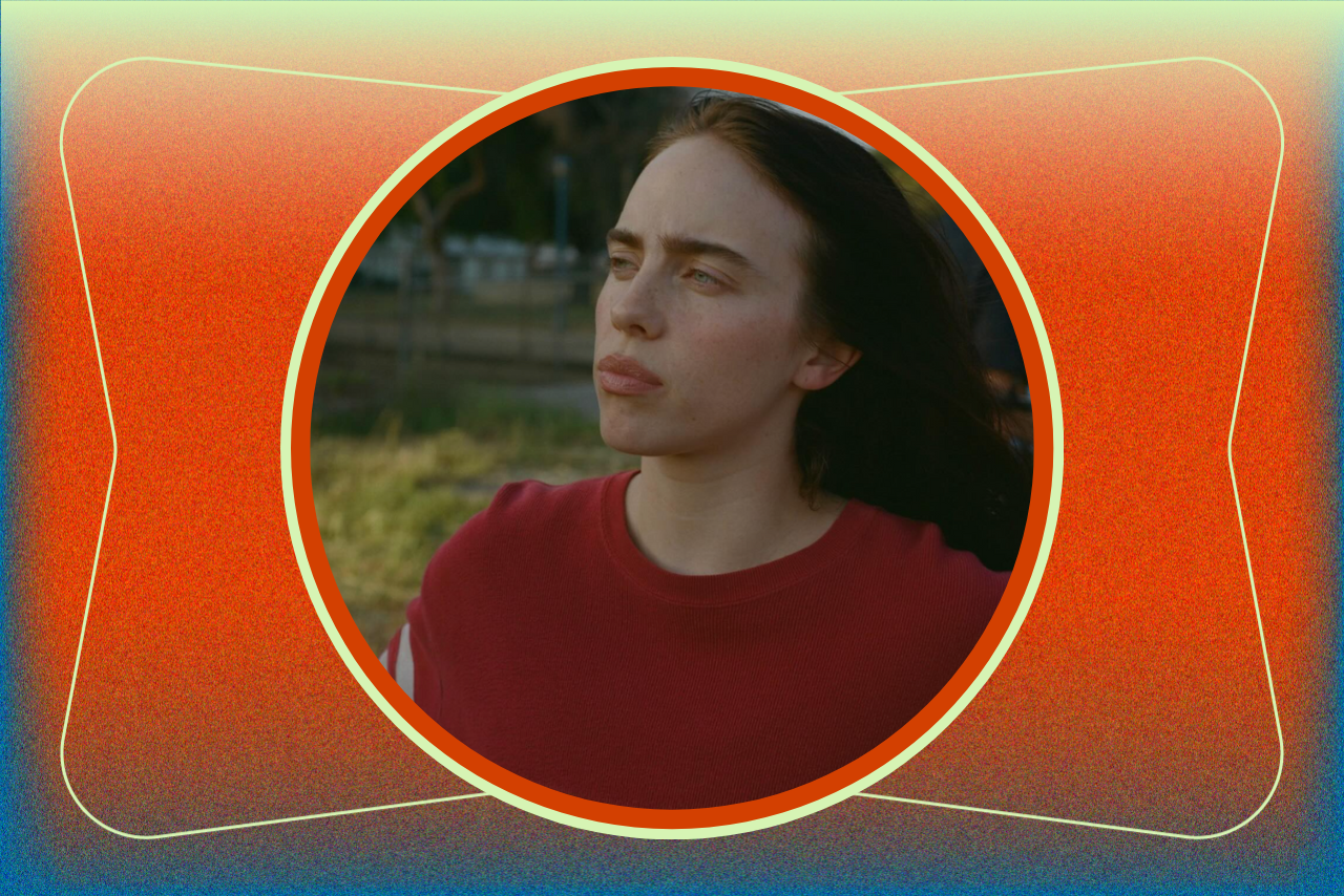 Billie Eilish in her \"CHIHIRO\" music video