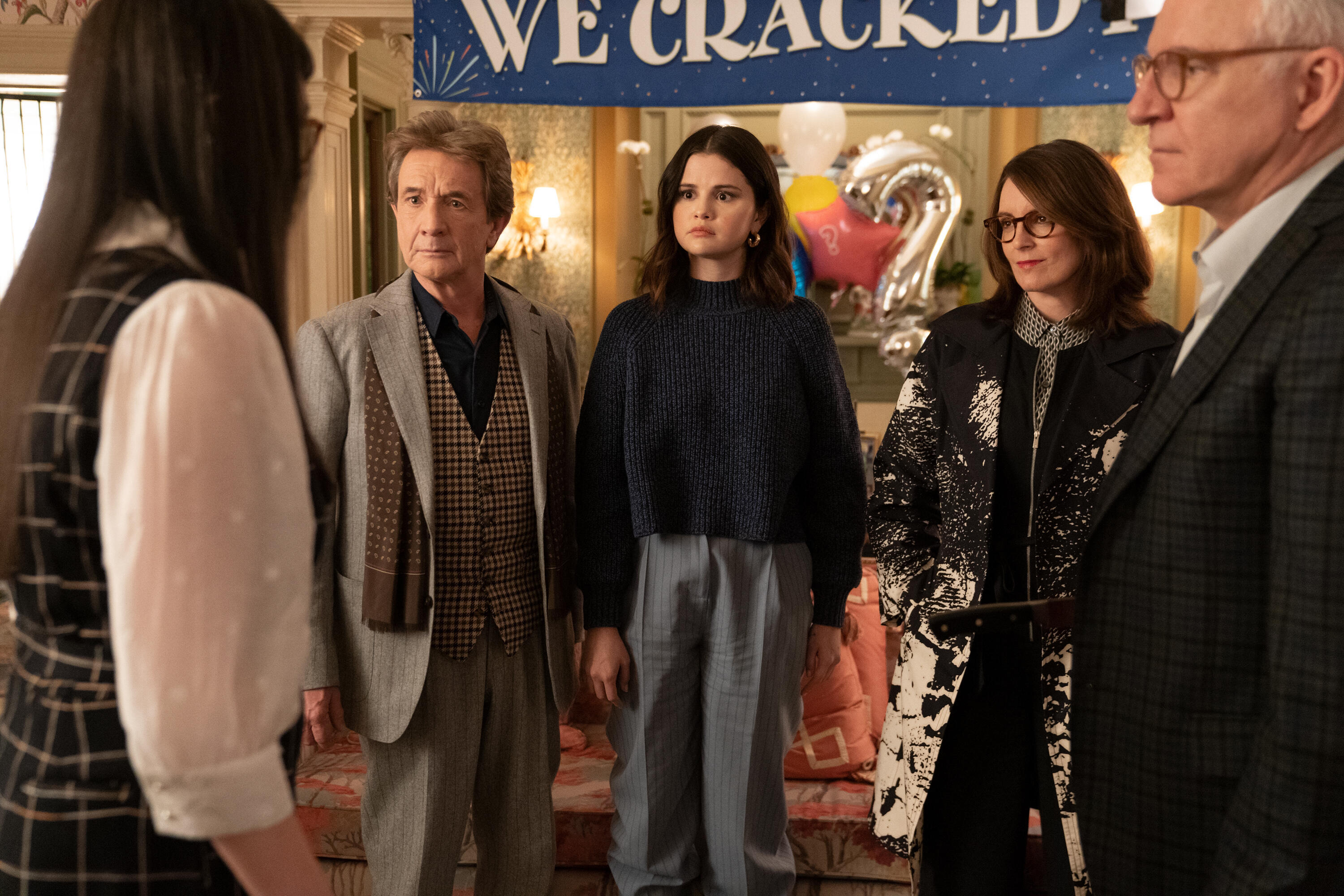 only murders in the building season 2 finale party scene